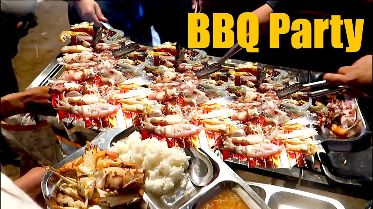 BBQ Party & Camping On the Beach