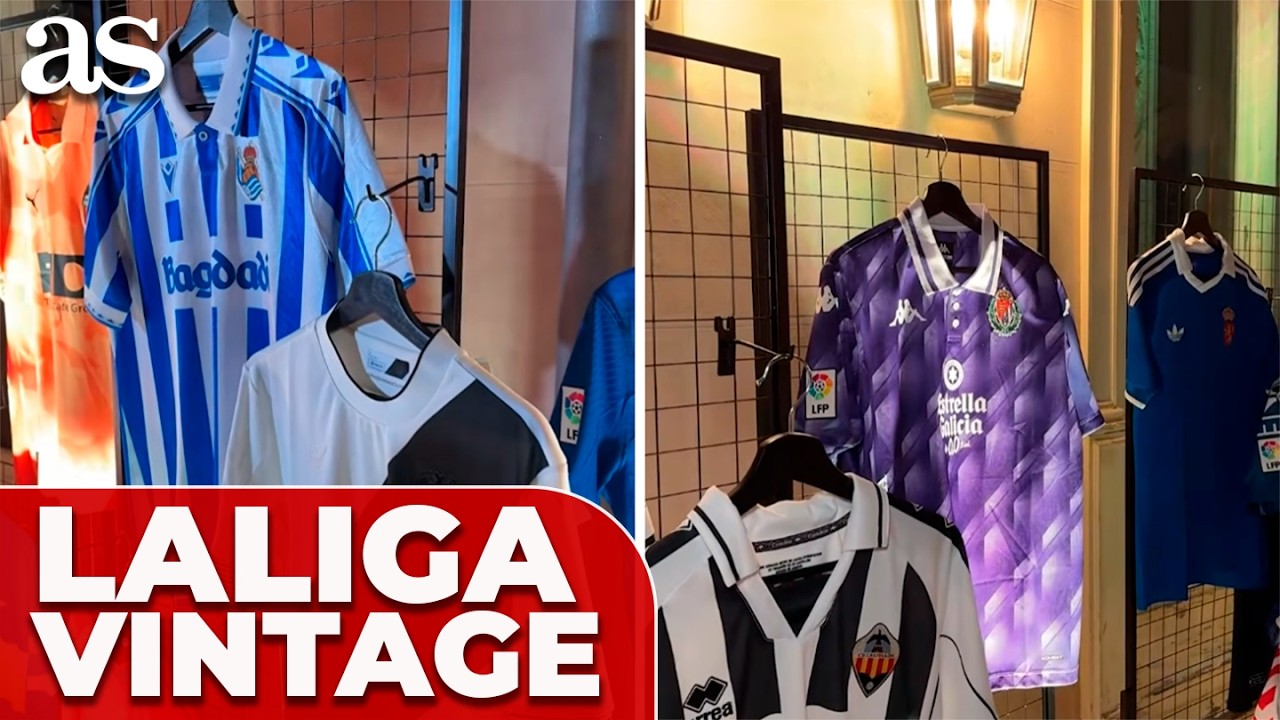 LALIGA desvela las CAMISETAS de la JORNADA RETRO
