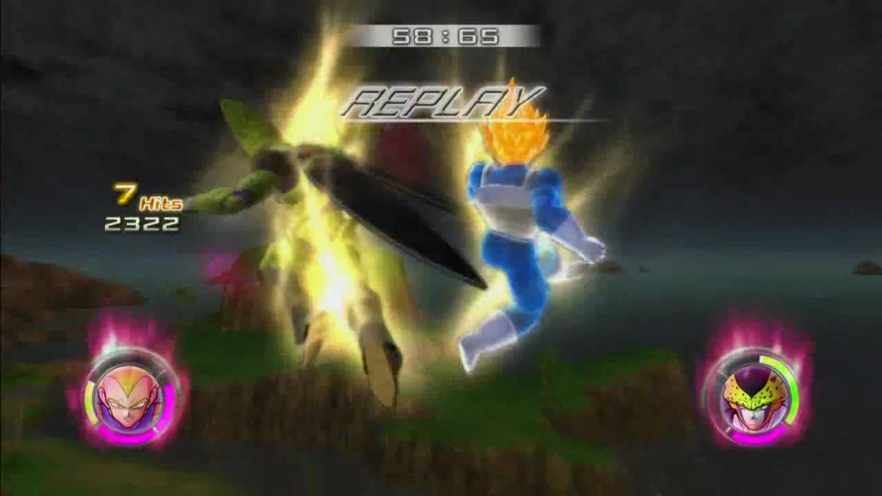 Dragonball Raging Blast 2 - Super Vegeta vs Cell Perfect form