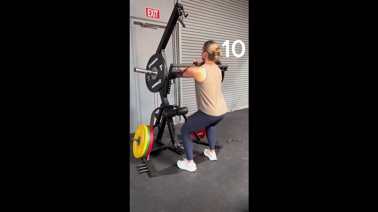 19 Leg Exercises on the Powertec Levergym | Nicole Wilkins (IFBB Pro)