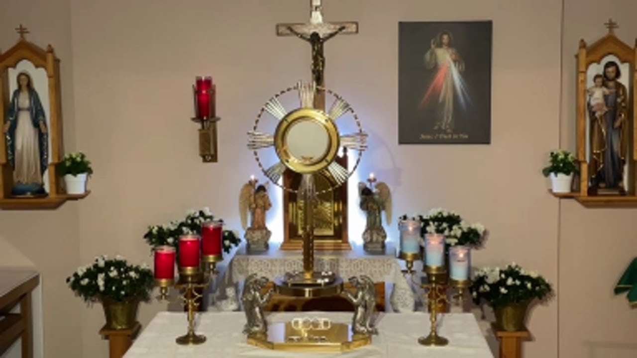 LIVE Eucharistic Adoration - Sisters of Divine Mercy