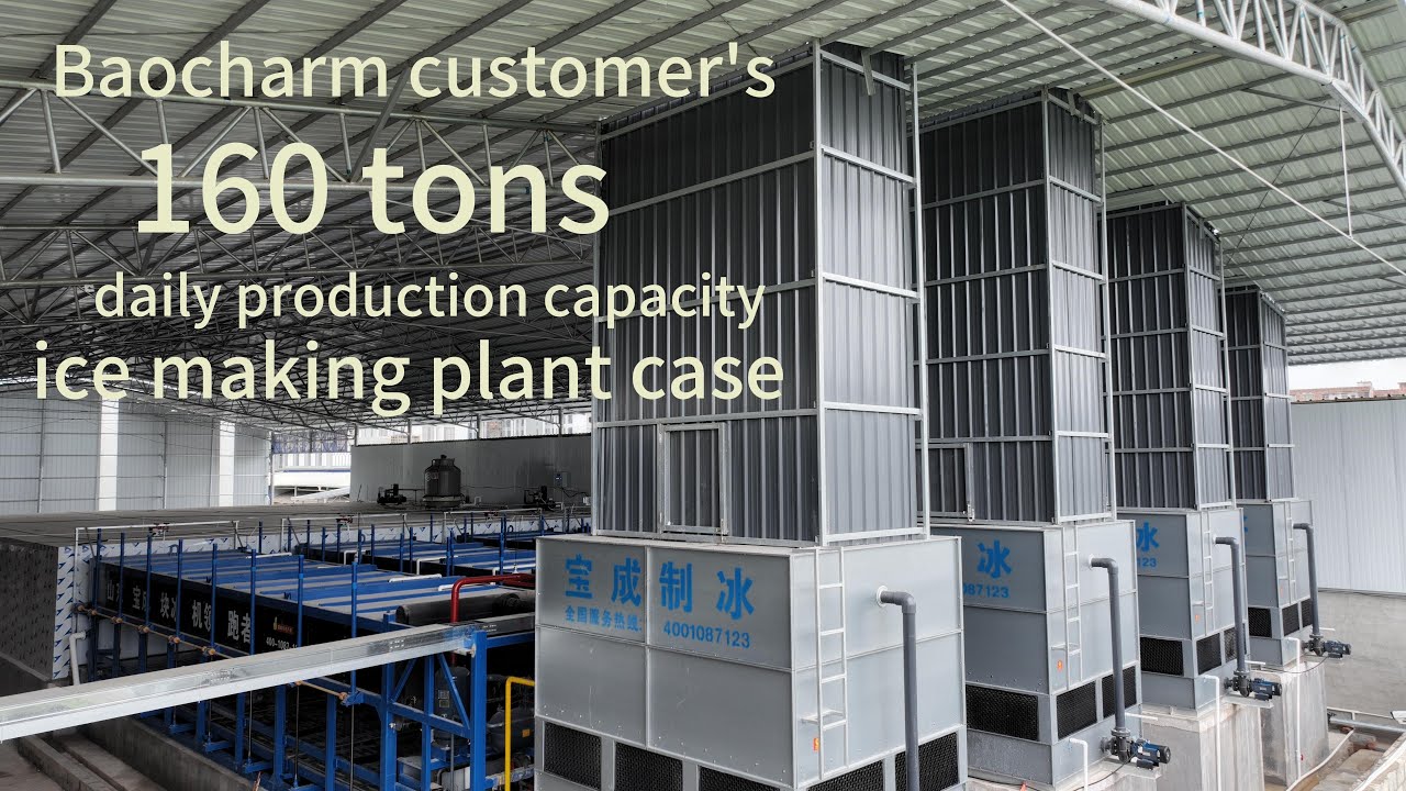 🚀 Baocharm 160T/Day Ice Plant Near Vietnam – Smart, Scalable, Efficient! 🧊