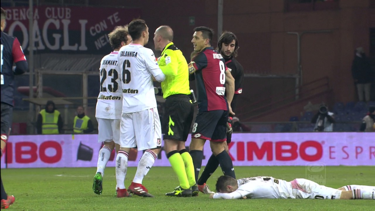 Espulsione di Perin - Giornata 17 - Serie A TIM 2016/17