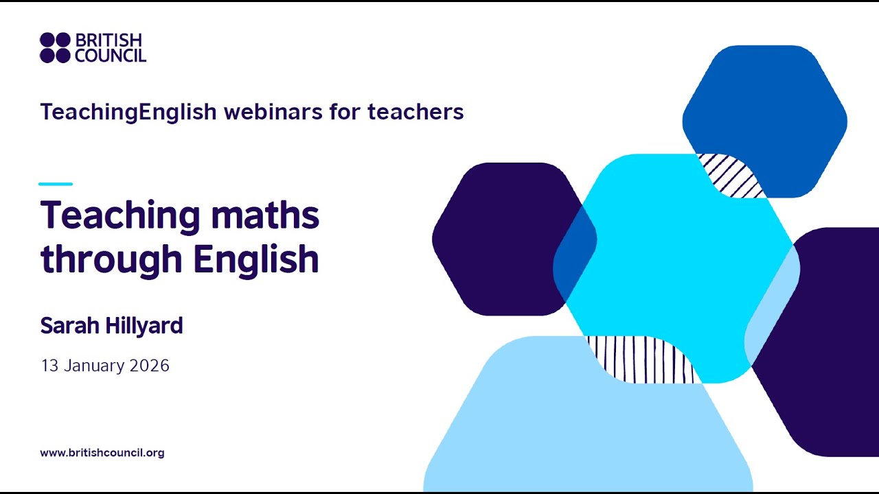 How to teach maths through English (Creating dynamic CLIL classes for primary learners series 1/4)