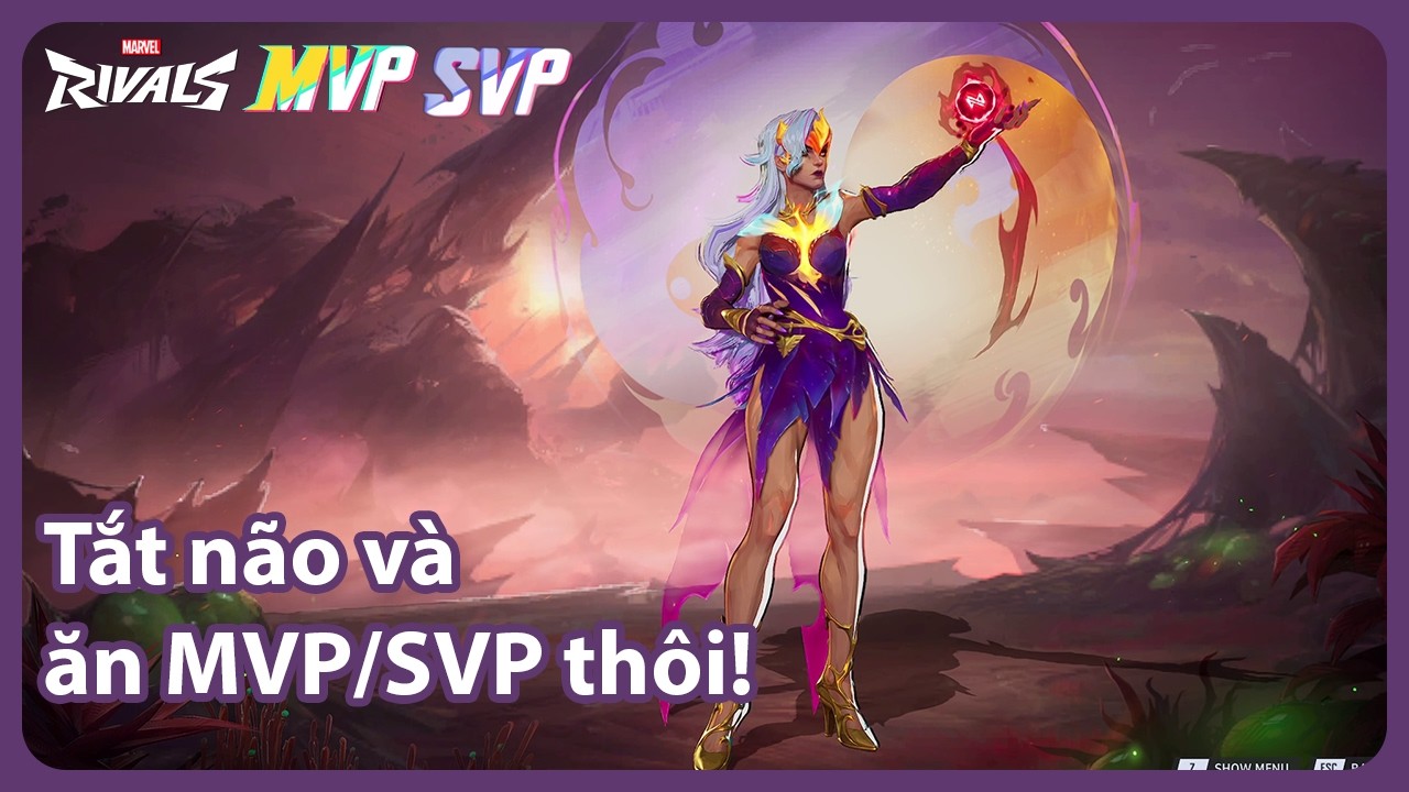 I Turned My Brain OFF and earned MVP/SVP With Wanda 💀| gameplay season 6 | Marvel Rivals Việt Nam