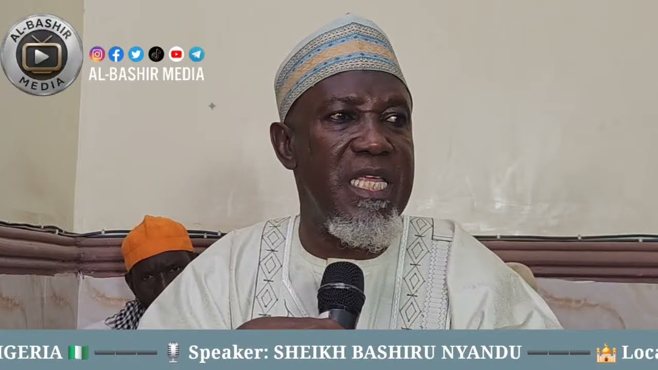 🎥  DA'WA AT KANO - NIGERIA 
🎙𝐒𝐩𝐞𝐚𝐤𝐞𝐫 : SHEIKH BASHIRU NYANDU.