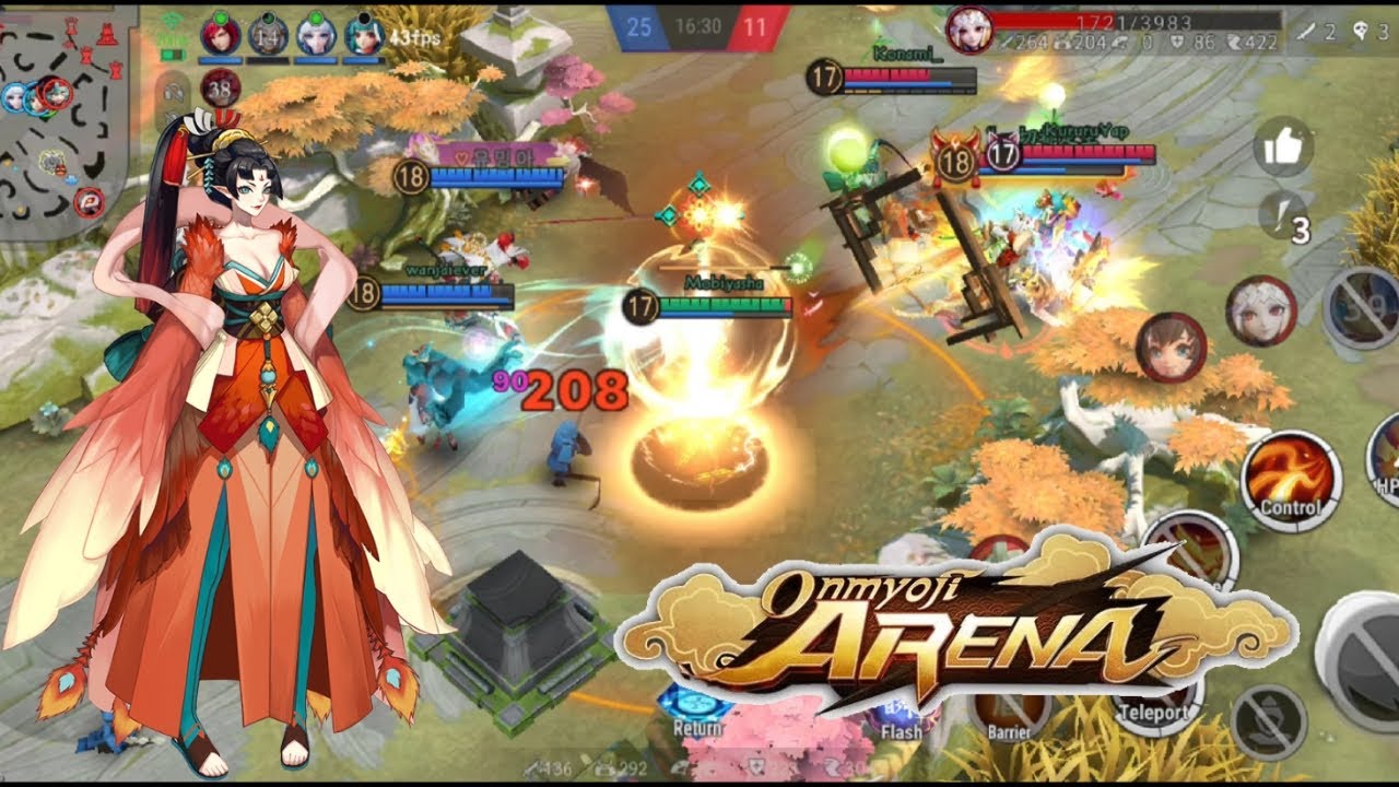 Hououga Full Gameplay | Support | Onmyoji Arena | RG | Season 29 #onmyojiarena