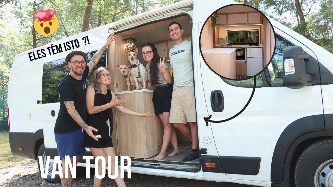 Uma VAN como NUNCA VIMOS 😮 | VAN TOUR com @Trio aVANtura​