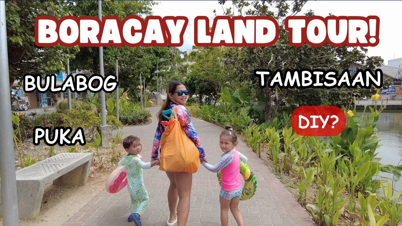 BORACAY Land Tour with My British Family! #tour #beach #island  #philippines