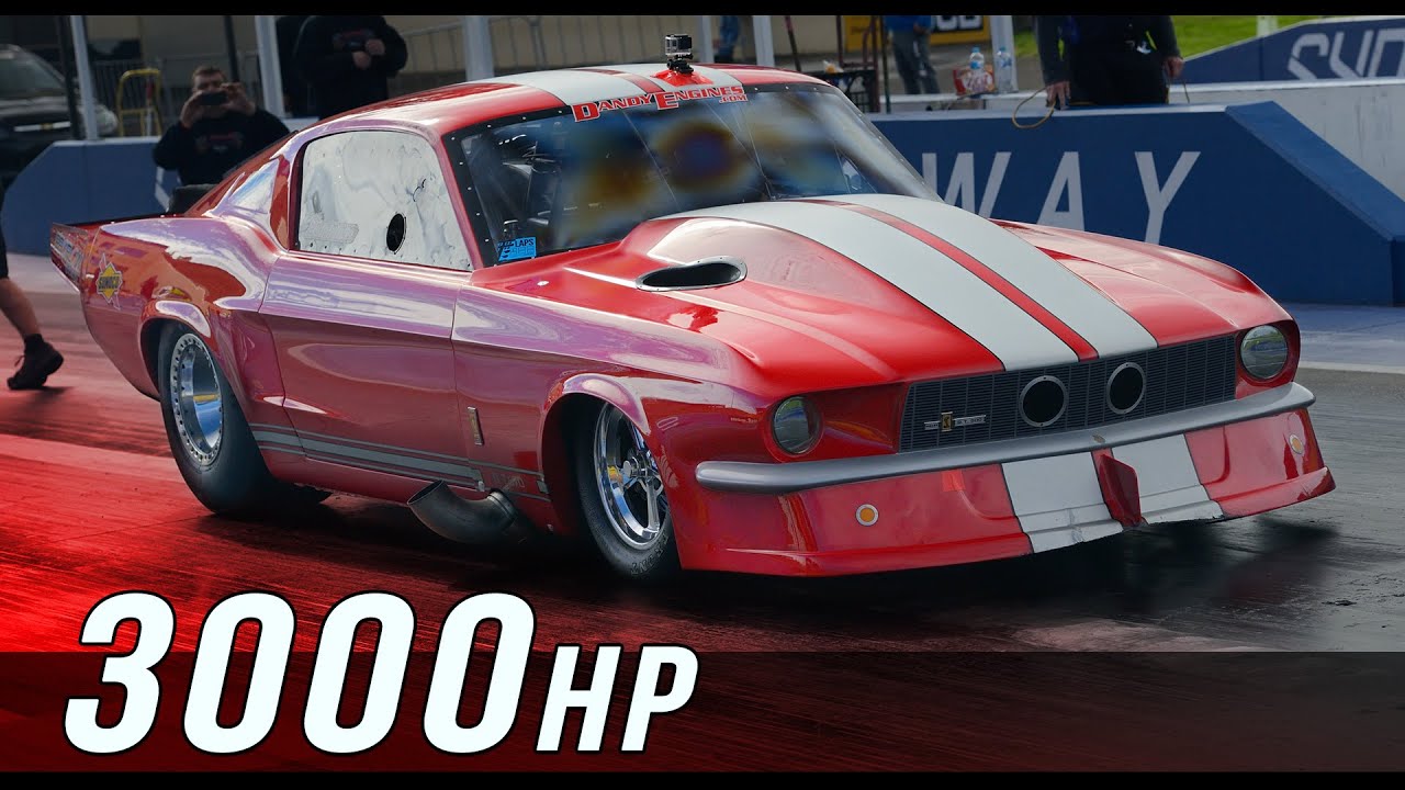 3000hp Ford Mustang