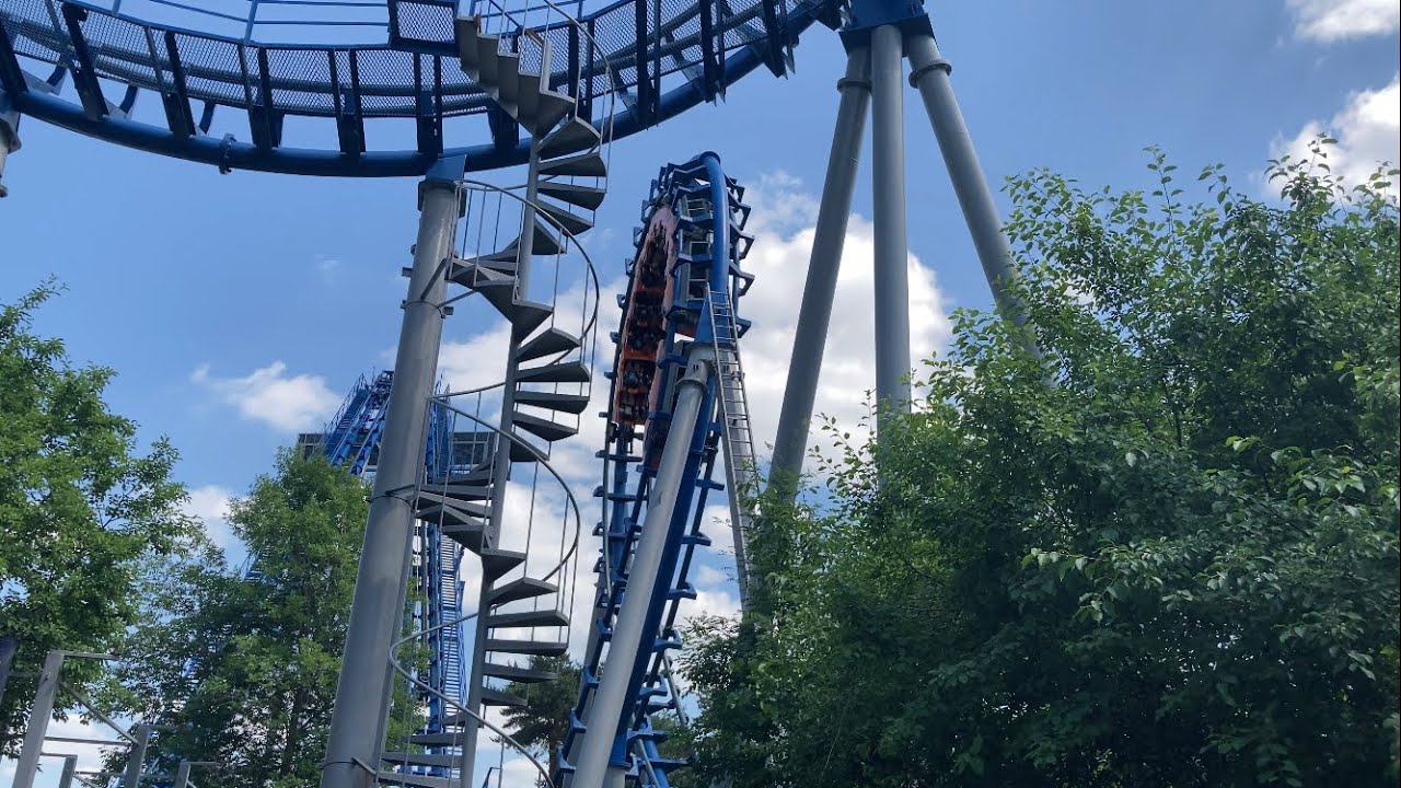 Le Boomerang Off Ride POV 4K Six Flags La Ronde