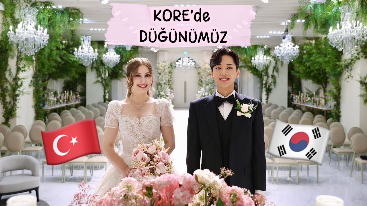 Kore’de Evlendik |Türk Gelin & Koreli Damat 💍