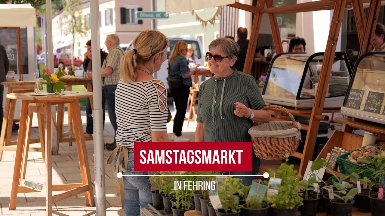 Samstagsmarkt in Fehring | Styria | Austria | vulkantv.at