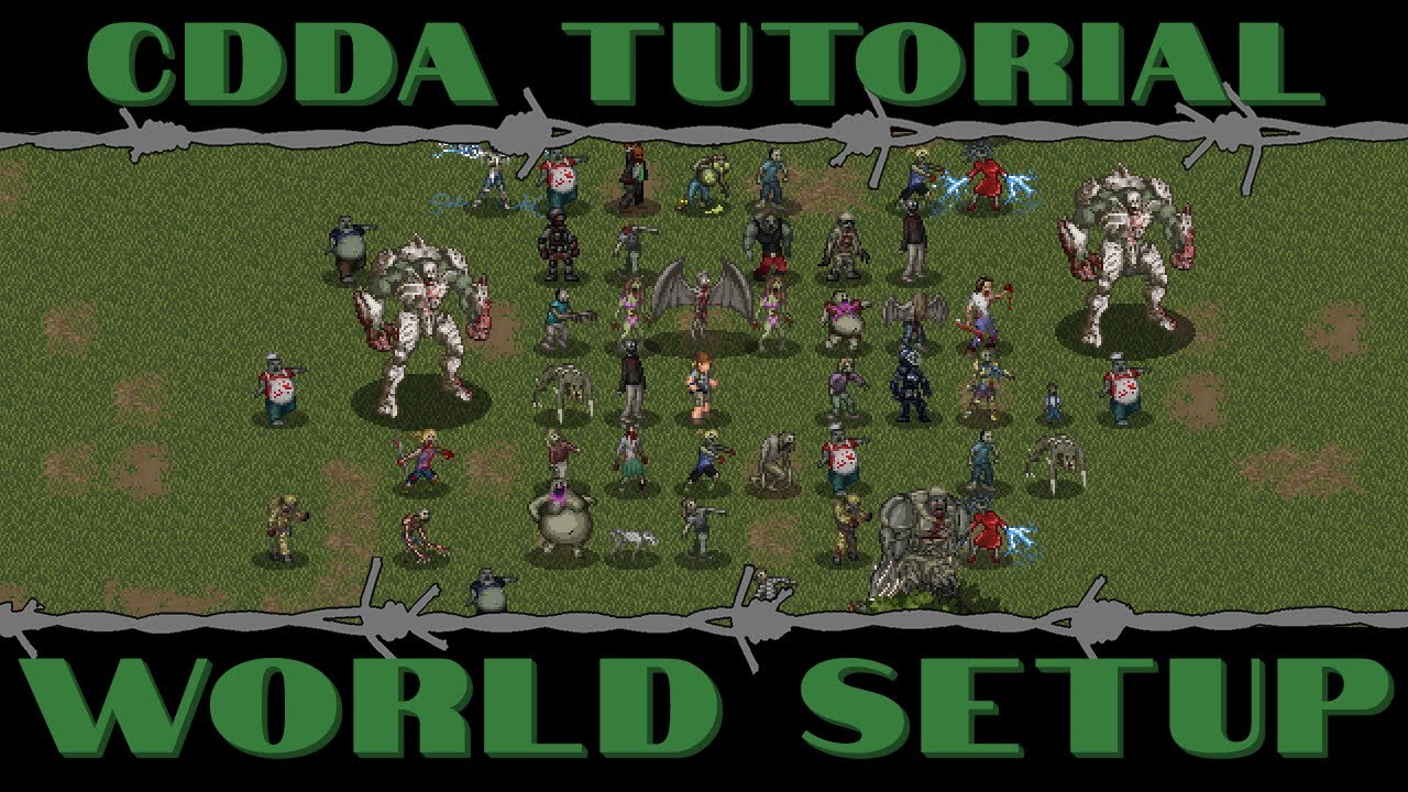 CDDA Tutorial - World Creation