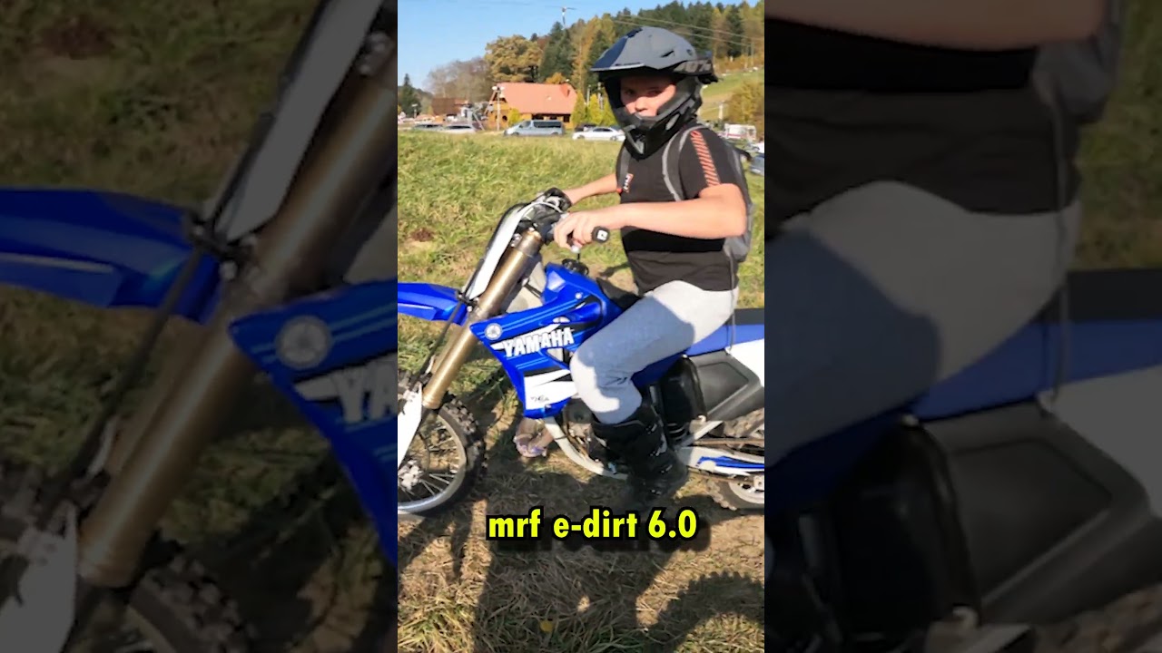 ELEKTRYCZNY MRF VS YAMAHA YZ 125😱