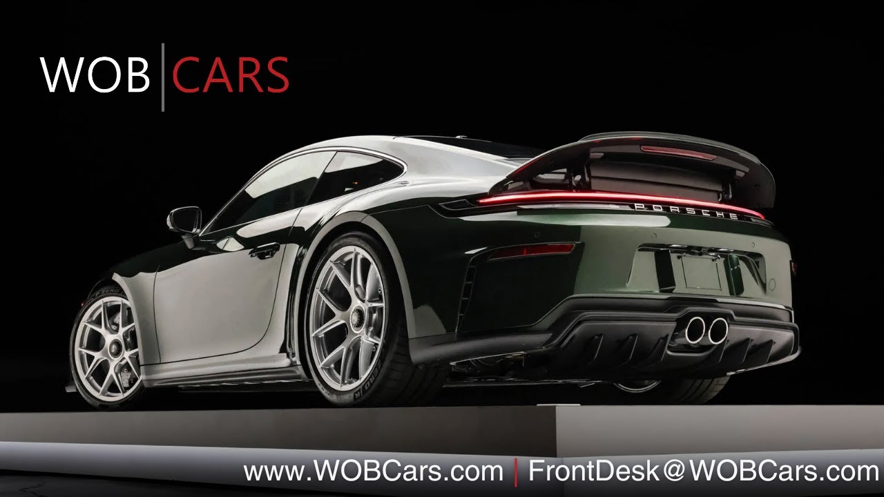 Walk Around this Gorgeous Oak Green Metallic 2025 Porsche 911 GT3 Touring Lightweight! | WOB Cars