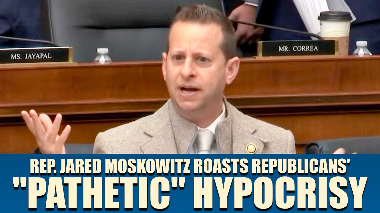 Rep. Jared Moskowitz Rips 