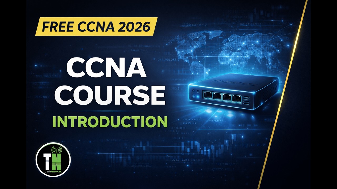 Start CCNA in 2026 🚀 | FREE CCNA Lecture 0 | Networking Basics Explained | Course Introduction
