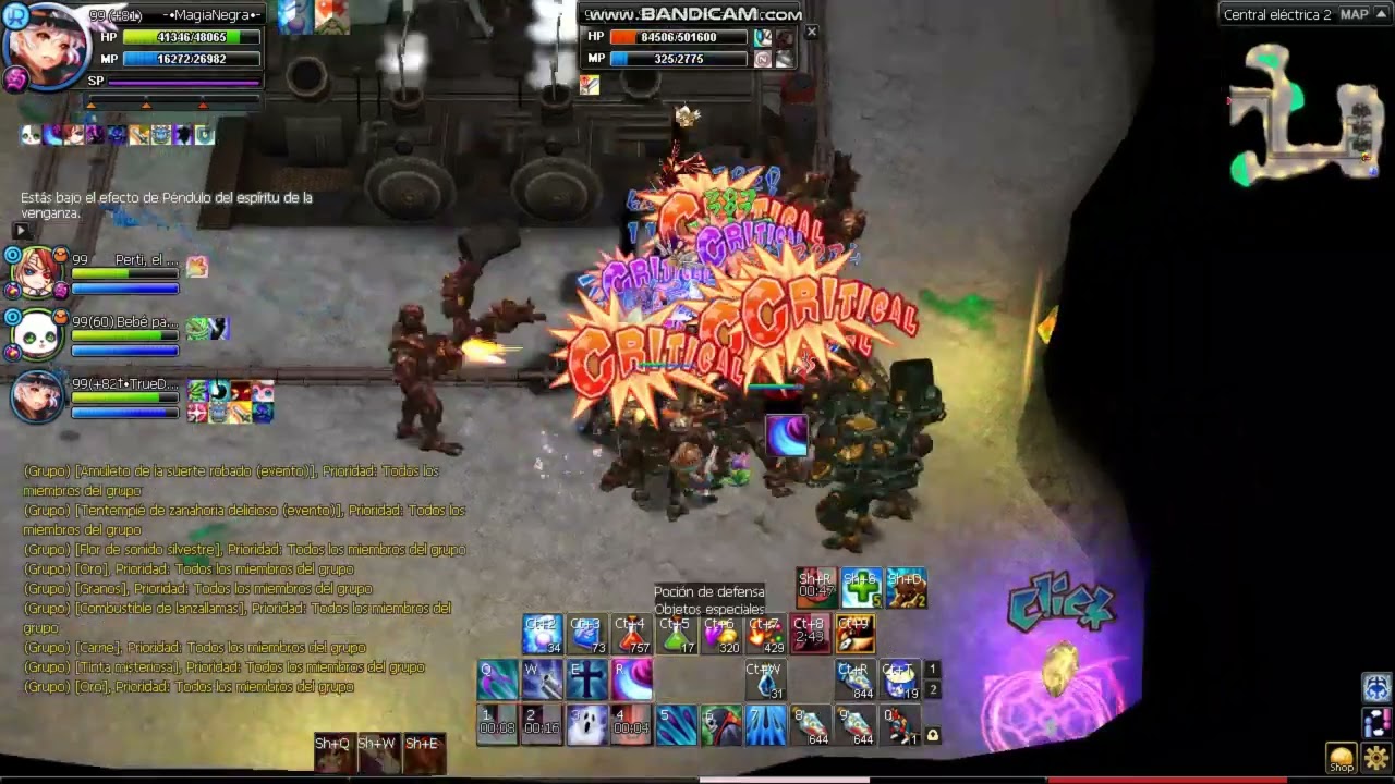 Nostale - Lureando acto 9 con Soldiers.