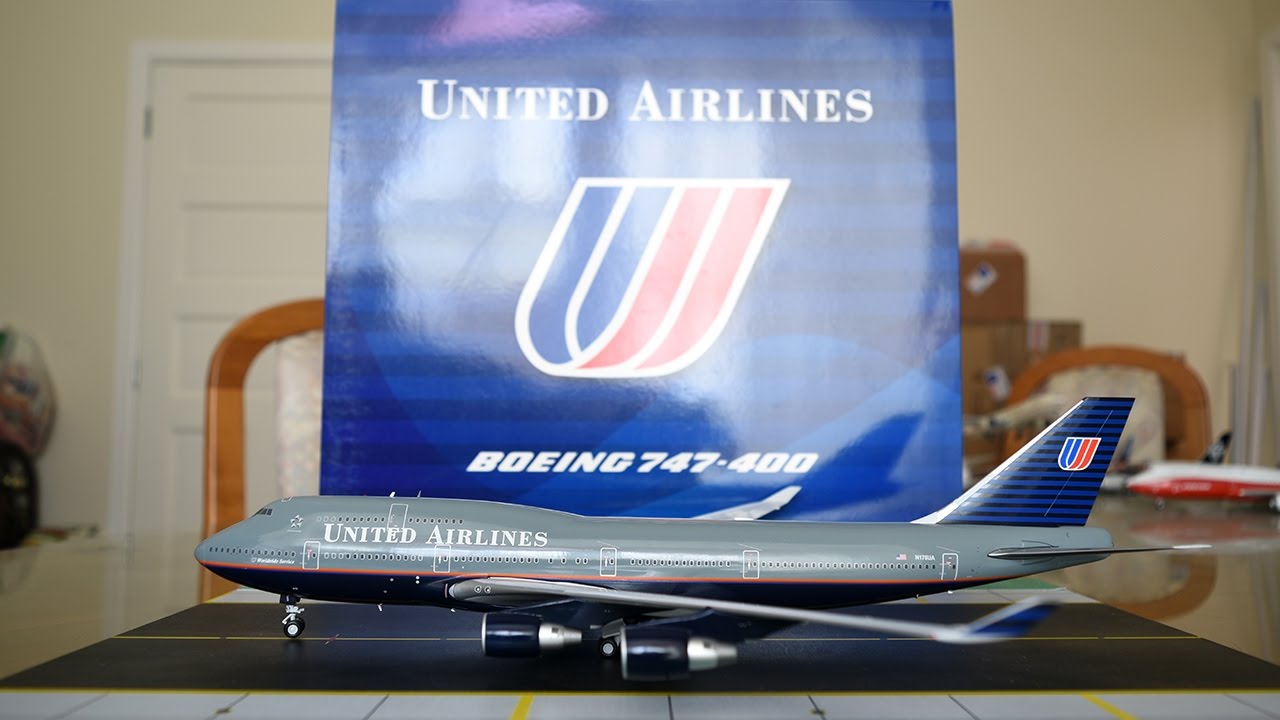 JC Wings 1:200 United 747-400 