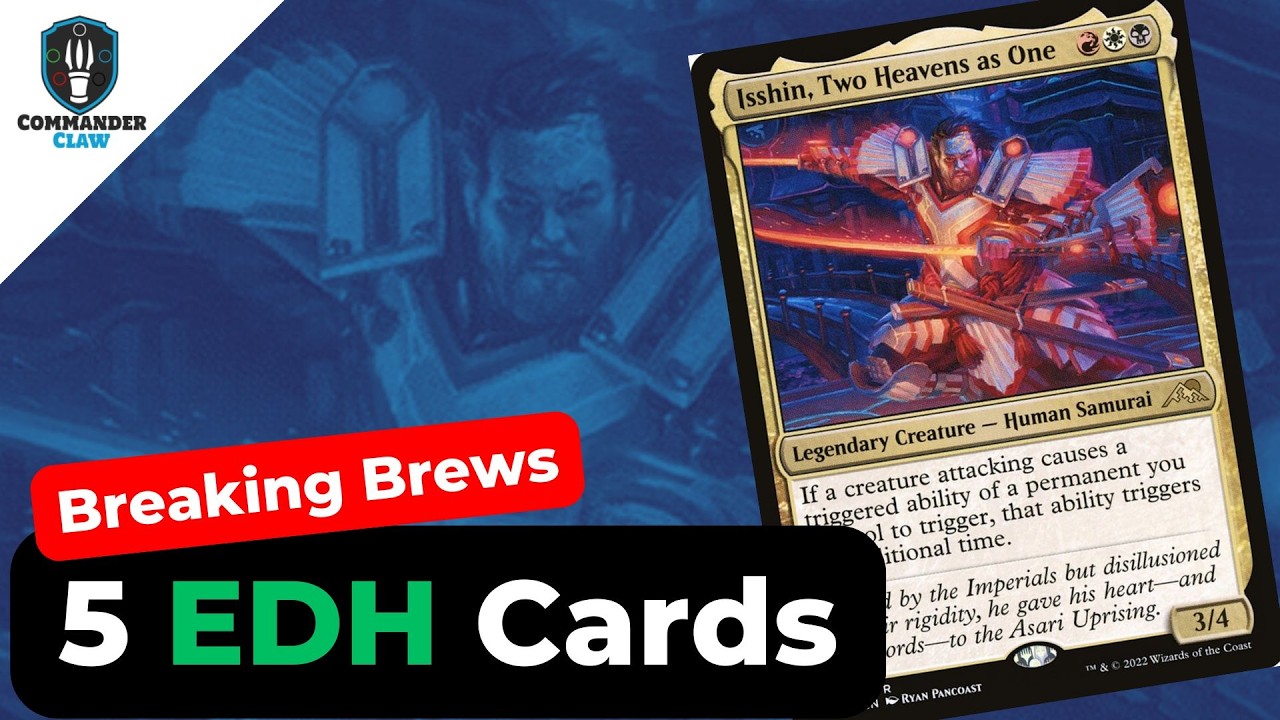 Isshin, Two Heavens As One Upgrades | Tarkir Dragonstorm | Breaking Brews | #commanderclaw