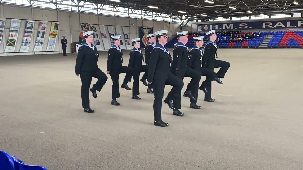Northern Area Sea Cadet Unarmed Squad at National Drill Competition 2022