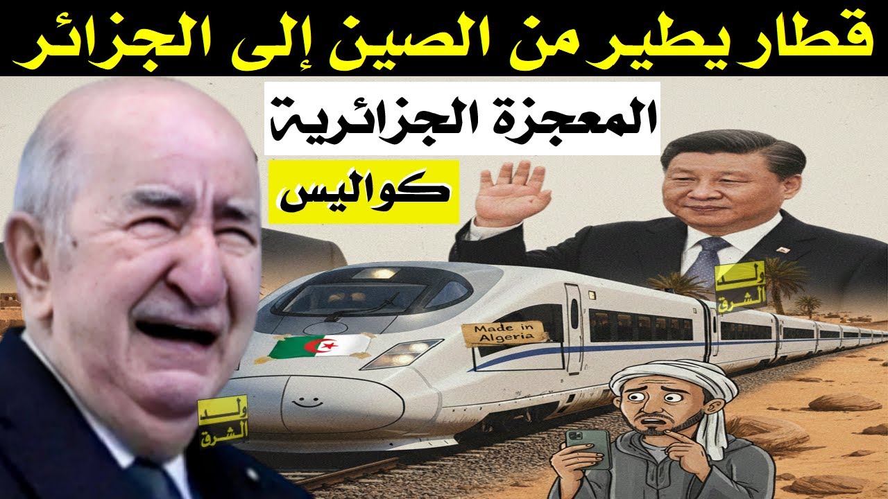 المعجزة الجزائرية.. قطار يطير من الصين إلى الجزائر #كواليس