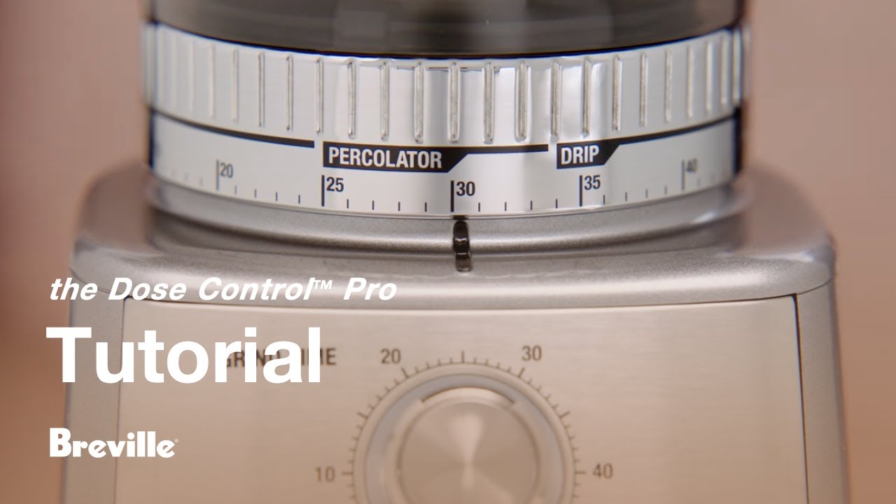 the Dose Control™ Pro | How to use the Dose Control Grinding Functions | Breville USA