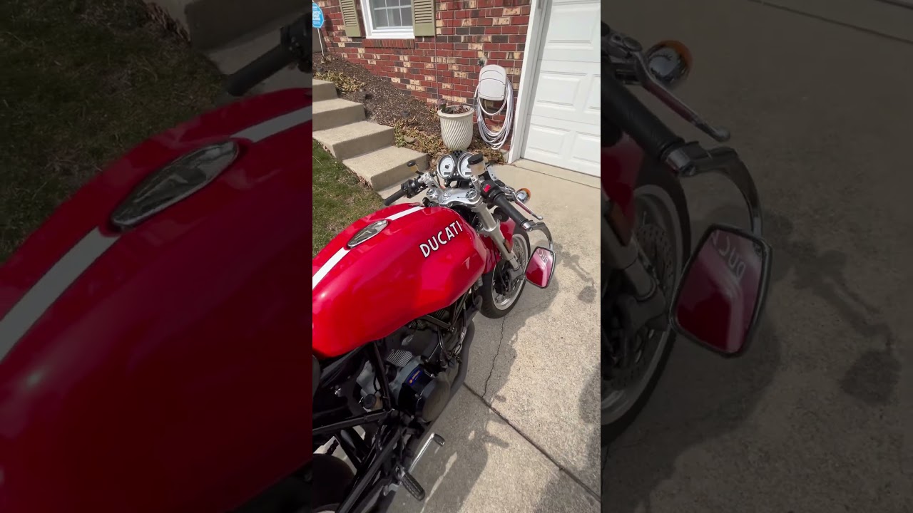 2007 Ducati Sport 1000 cold start
