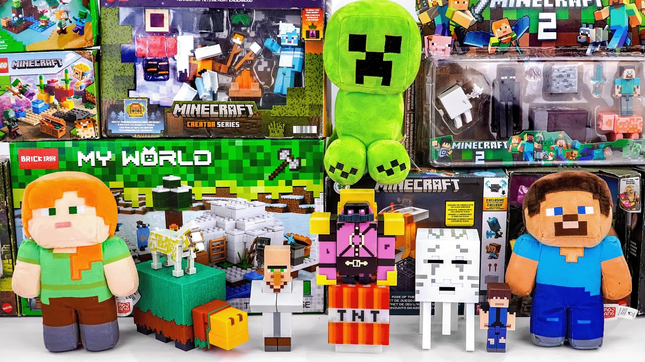 Minecraft Movie Toy Collection Unboxing | Fireball Ghast | Minecraft 2 | Bow and Arrow