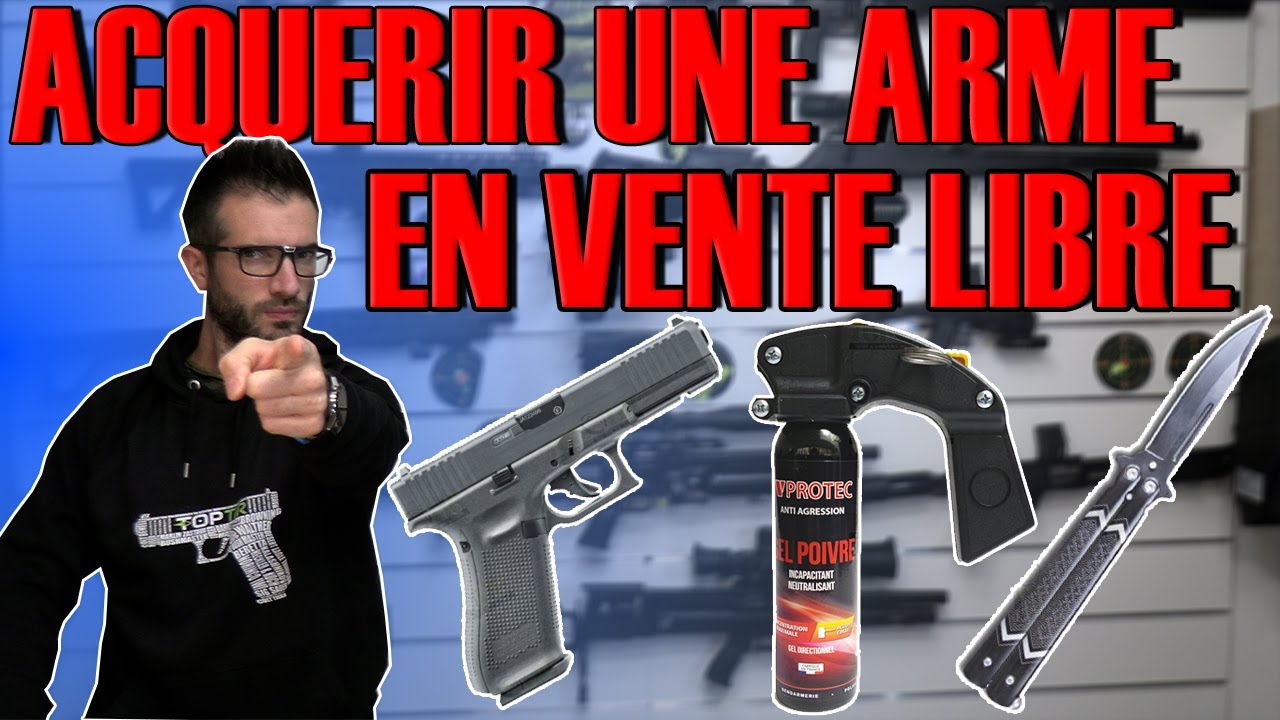 Quelles armes peut-on acheter librement en France? R&eacute;glementation et cat&eacute;gorie D