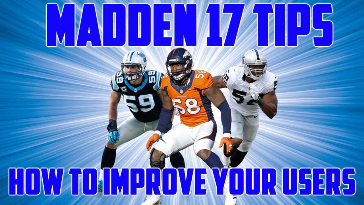 MADDEN 17 HOW TO USER CONTROL  - MADDEN 17 DEFENSIVE TIPS USER CONTROL - LIKE A BOSS!