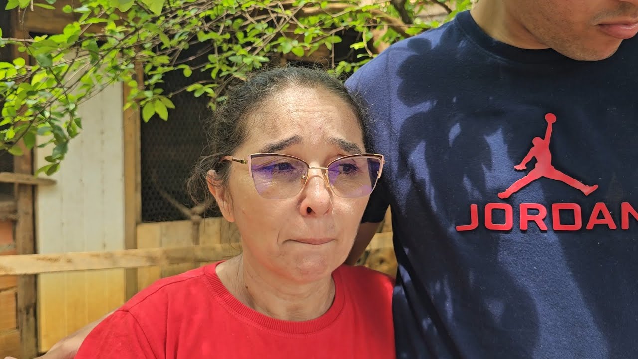 FUI DESPEDIR DA MINHA MÃE E ELA CHOROU 😢❤️