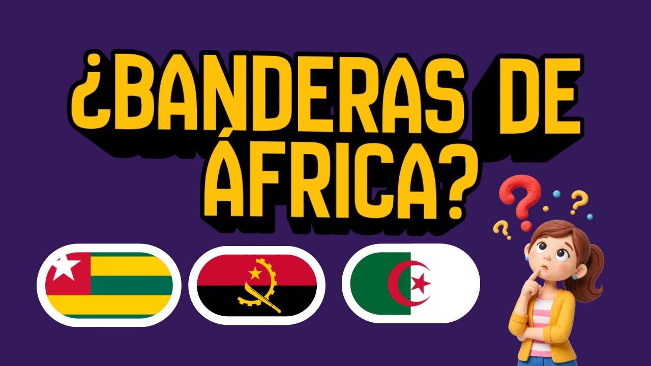 🔥 SOLO EL 10% RECONOCE ESTAS BANDERAS DE ÁFRICA