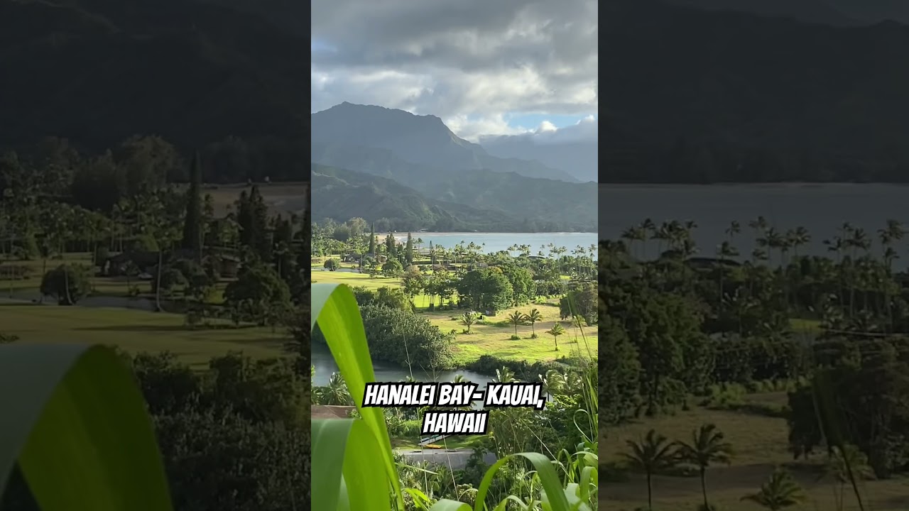 Hanalei bay and River &ndash; Kawai, Hawaii #nature #usa #travel #mountains #goexplore #beach