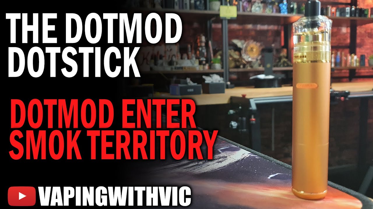 dotMOD dotStick - DotMod wade into SMOK territory