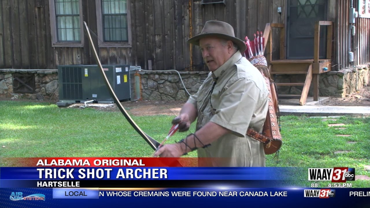 Alabama Original: Hartselle trick-shot archer Byron Ferguson
