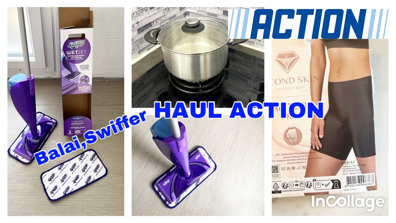 HAUL ACTION 😍 LE BALAI SWIFFER 😱🏆