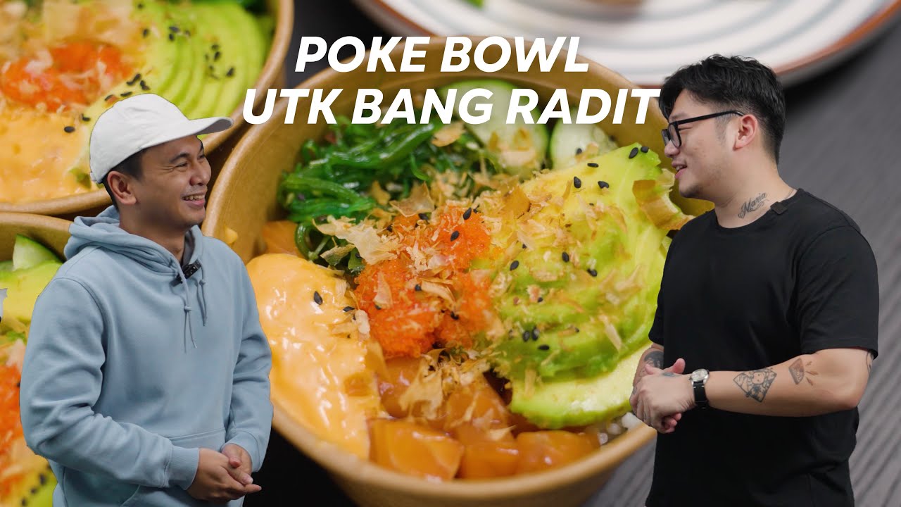 NEMENIN BANG RADITYA DIKA BIKIN RESEP POKE BOWL