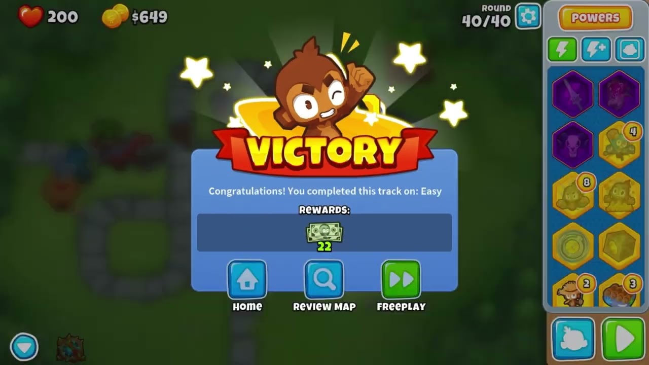 Spend running blooms TD 6 ez mode