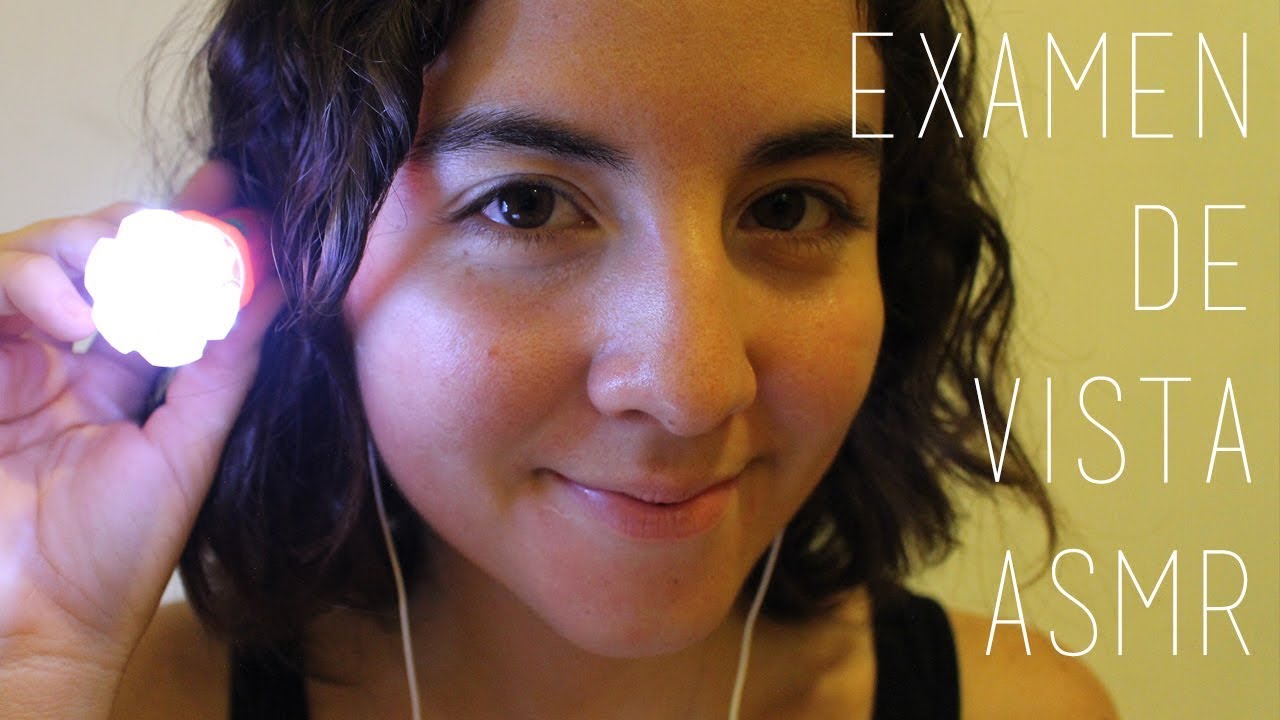 ASMR ROLEPLAY MEDICO | EXAMEN DE LA VISTA (ESPAÑOL)
