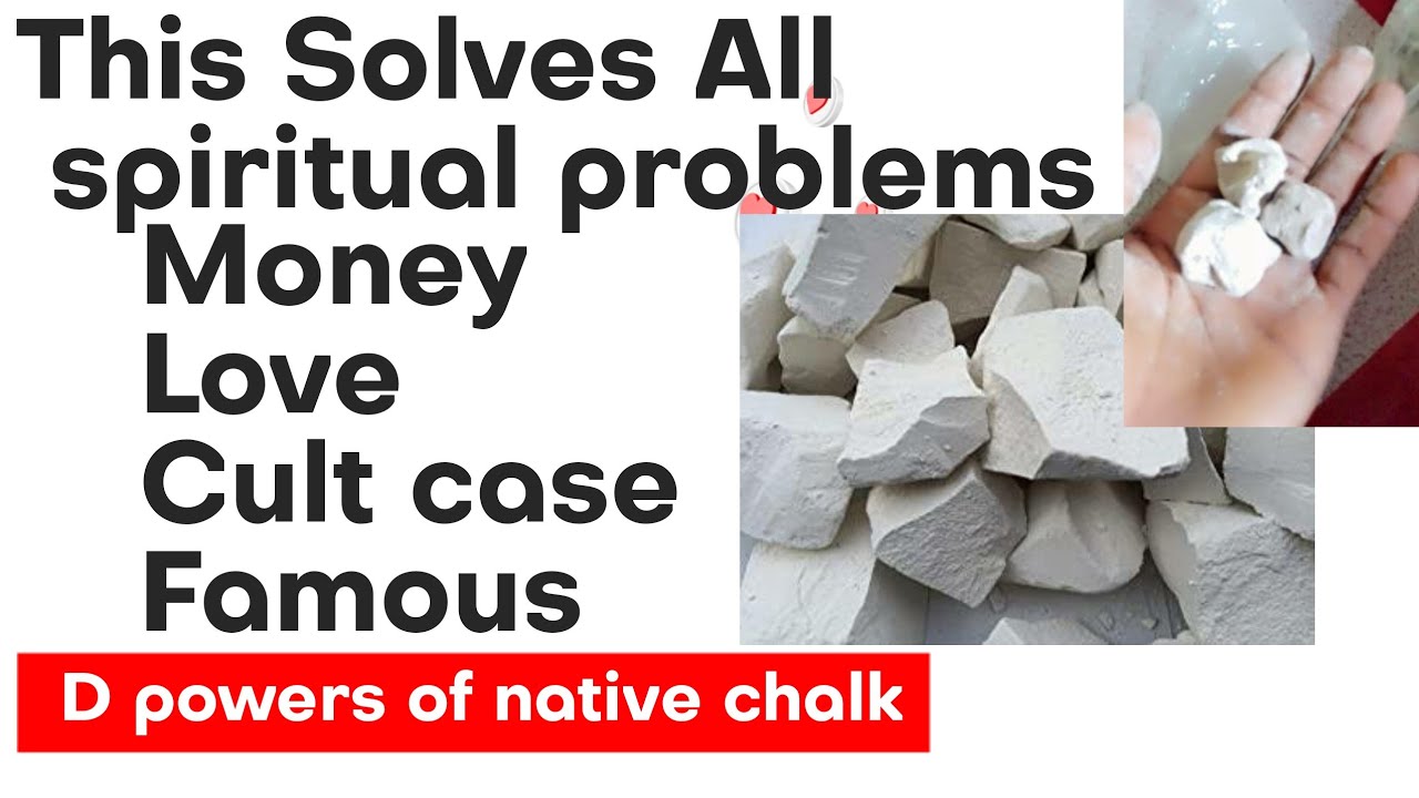 Use Native Chalk to Solve All Spiritual Problems..Favour, Blessings, Respect and Riches. How to