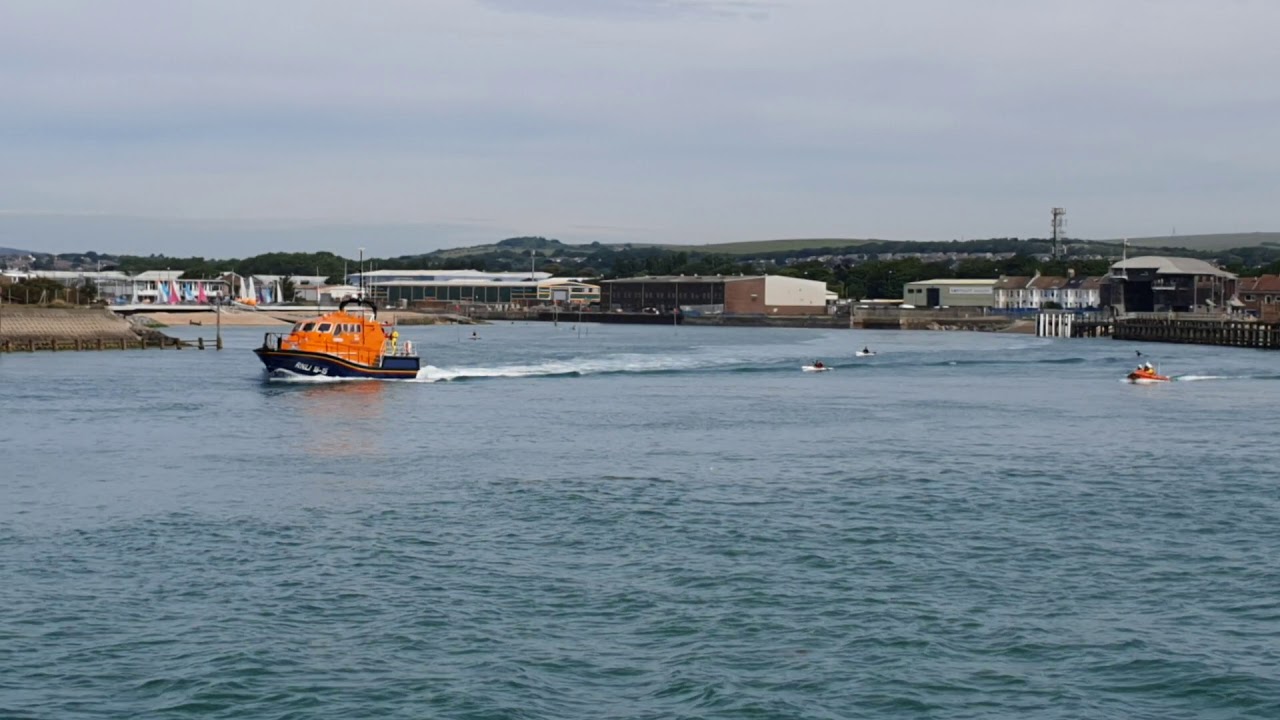 Shoreham Lifeboat Launch