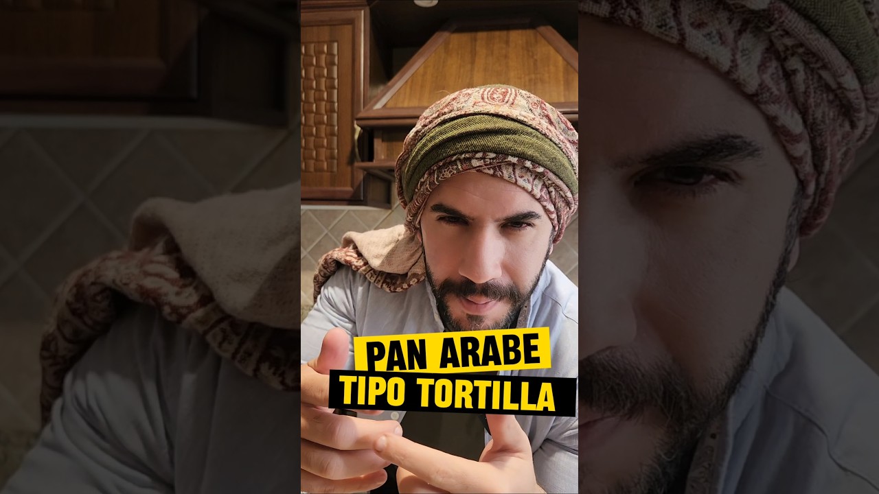 Pan &aacute;rabe tipo tortilla #canaldecocina #chef #recetas