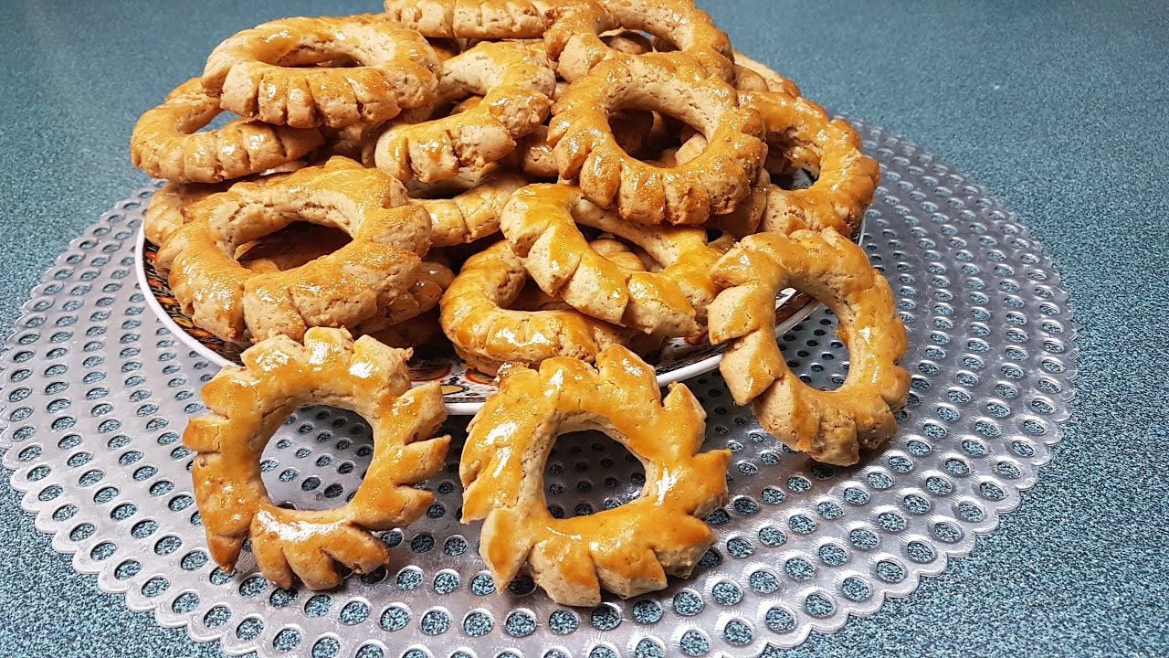 Oude Traditionele Marokkaanse Anijskoekjes (Ka'ak)