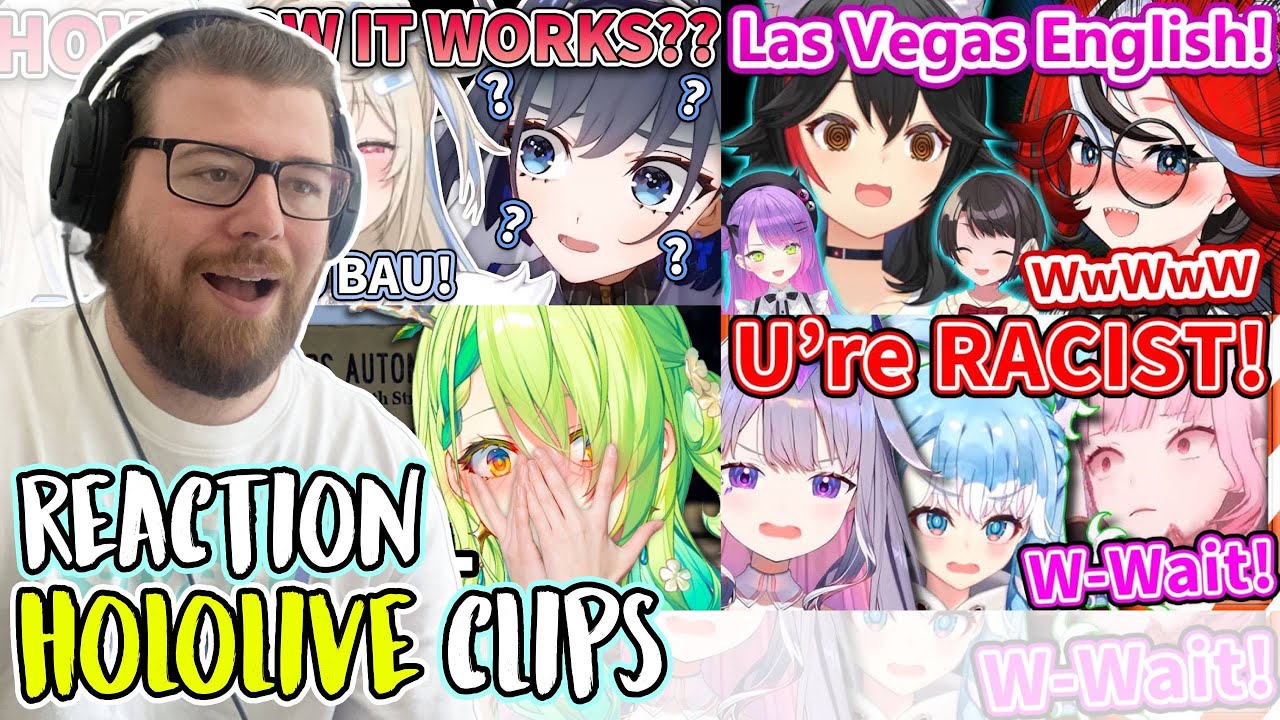 REACTING to Funny HOLOLIVE Clips | Hololive Clips | Laverick Reacts