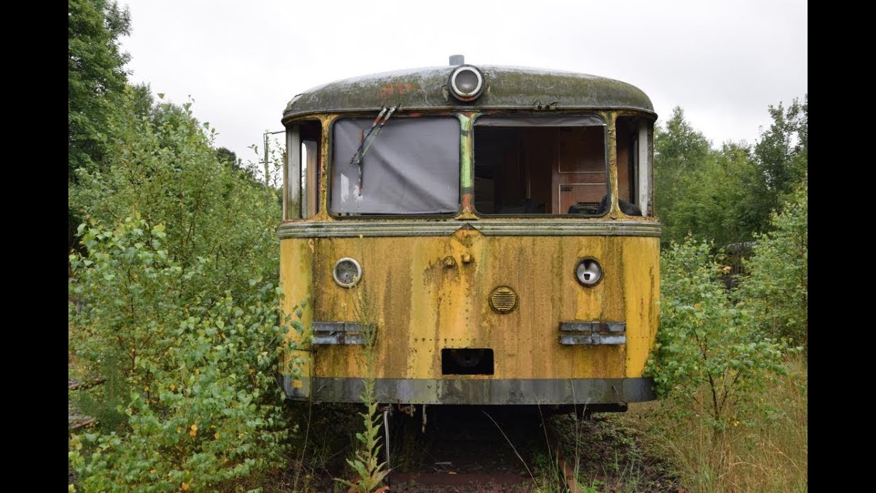 Zugfriedhof - Verlassene Züge mit Loks und Waggons