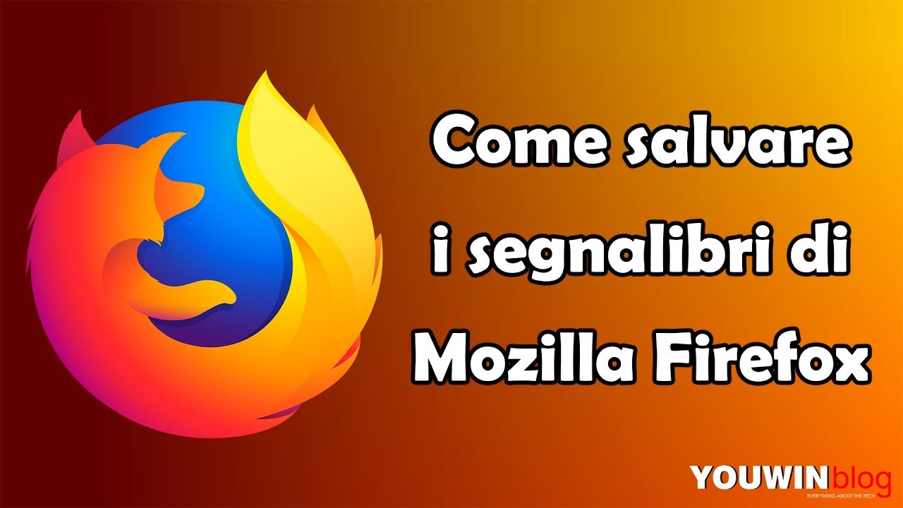 Come salvare i preferiti di Firefox? [3 METODI] #Guida