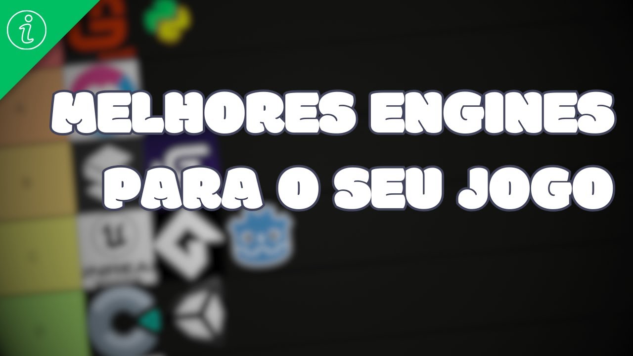 Melhores ENGINES para CRIAR JOGOS (TIERLIST - 2023)