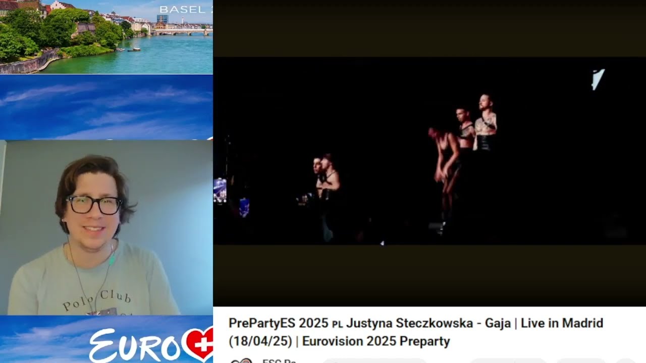 Justyna Steczkowska - GAJA - LIVE | Poland  🇵🇱 | PrePartyES 2025 #esc2025 #reaction *ESC QUEEN*